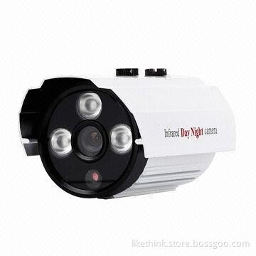 CCTV Camera with 1/3 Sony CCD Sensor, 3-piece Dot-matrix High-power IR LEDs and 700TVL Resolution